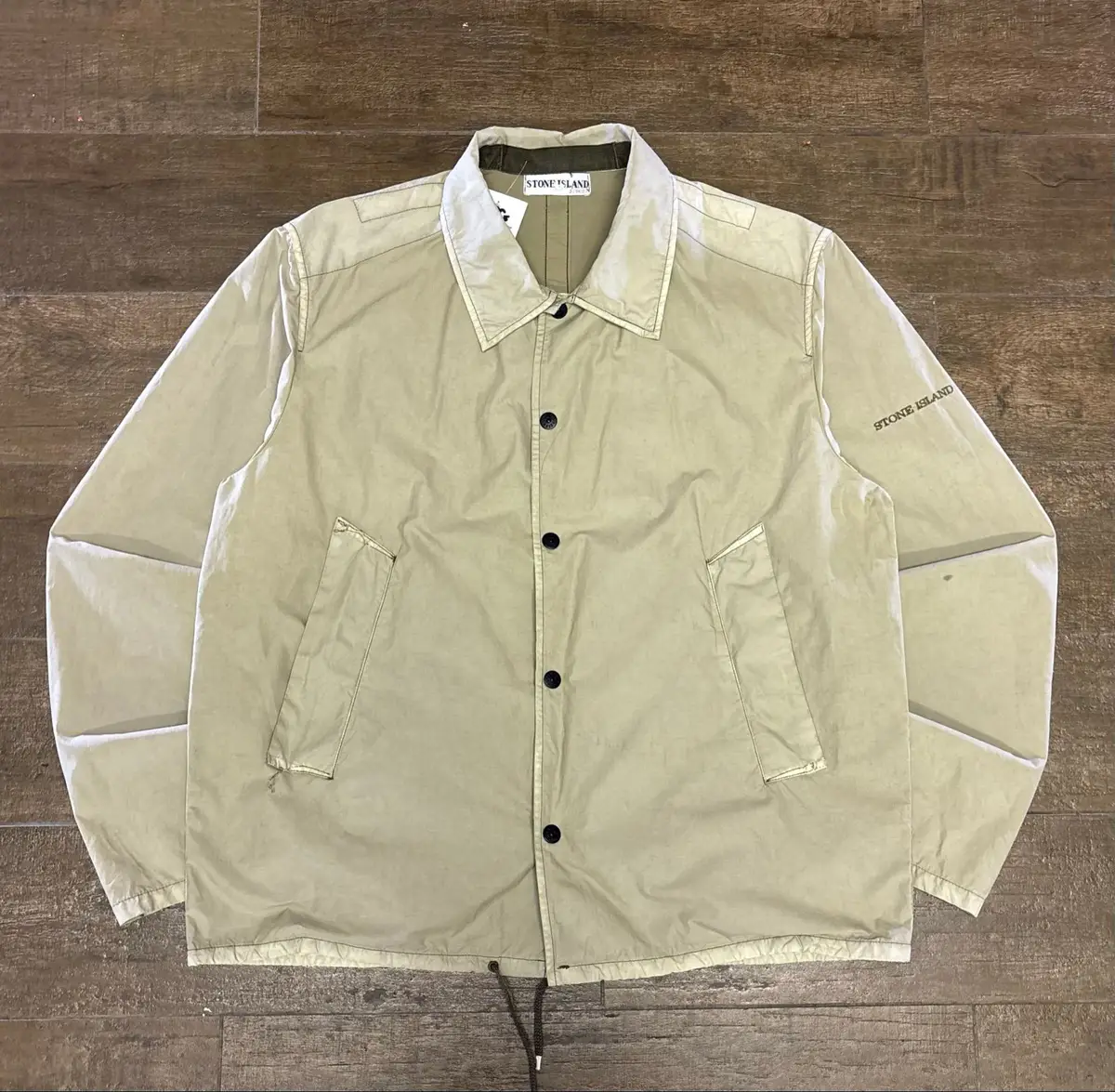 Stone Island Beige Coach Jacket