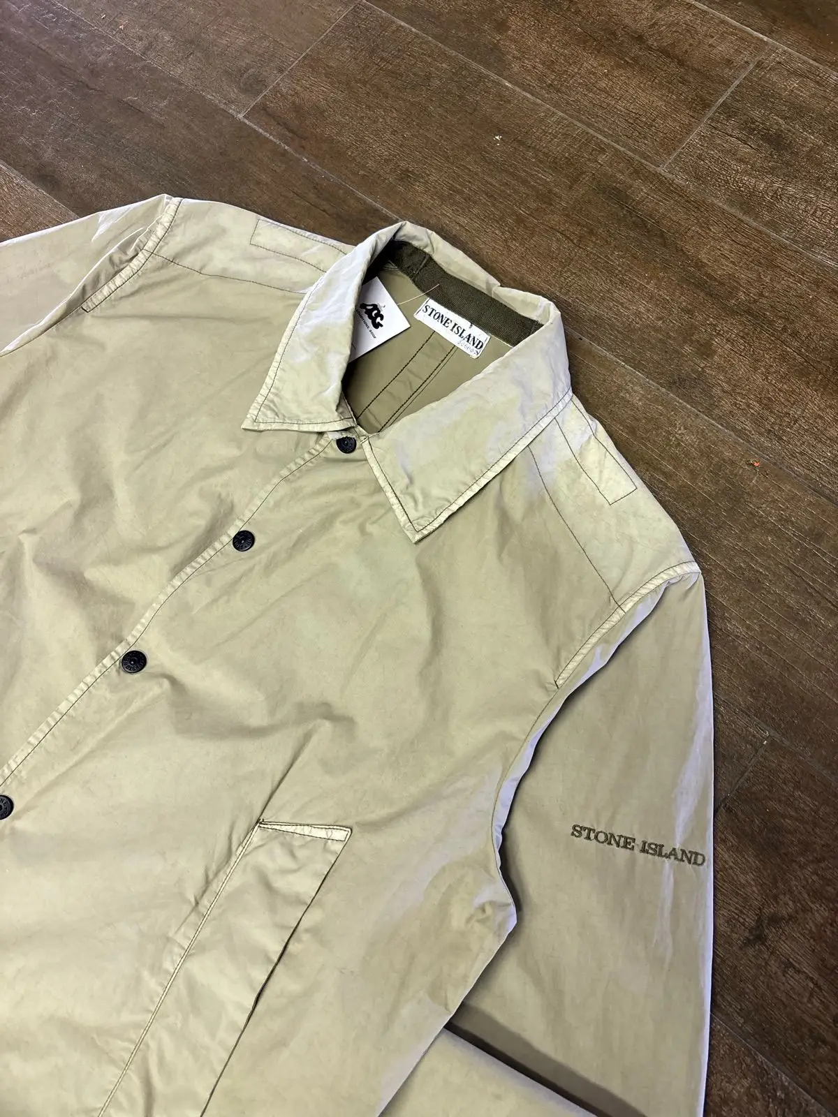 Stone Island Beige Coach Jacket