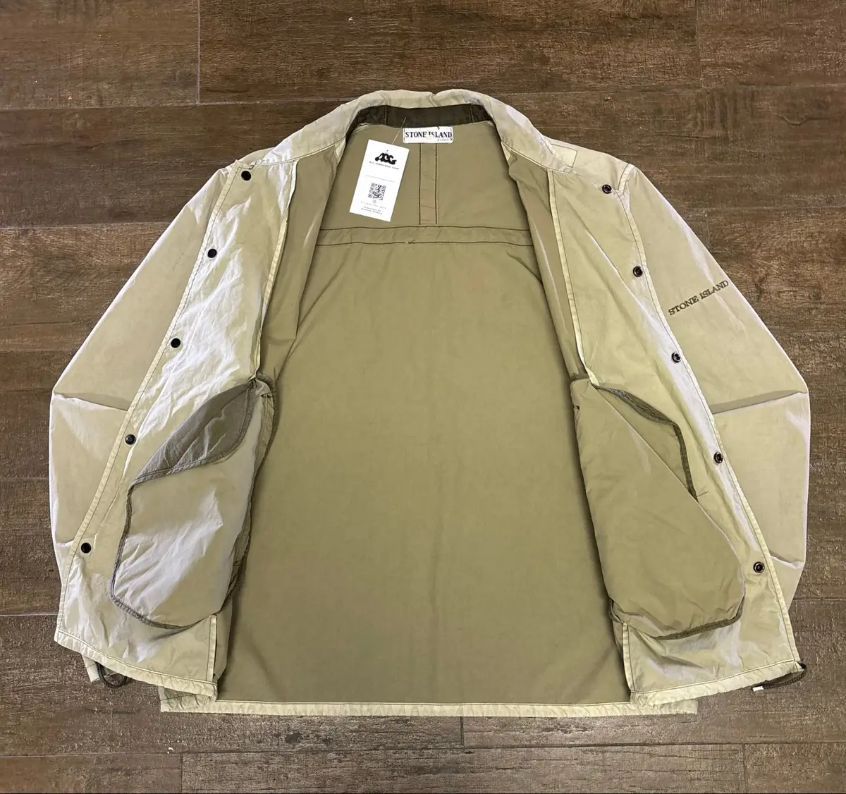 Stone Island Beige Coach Jacket