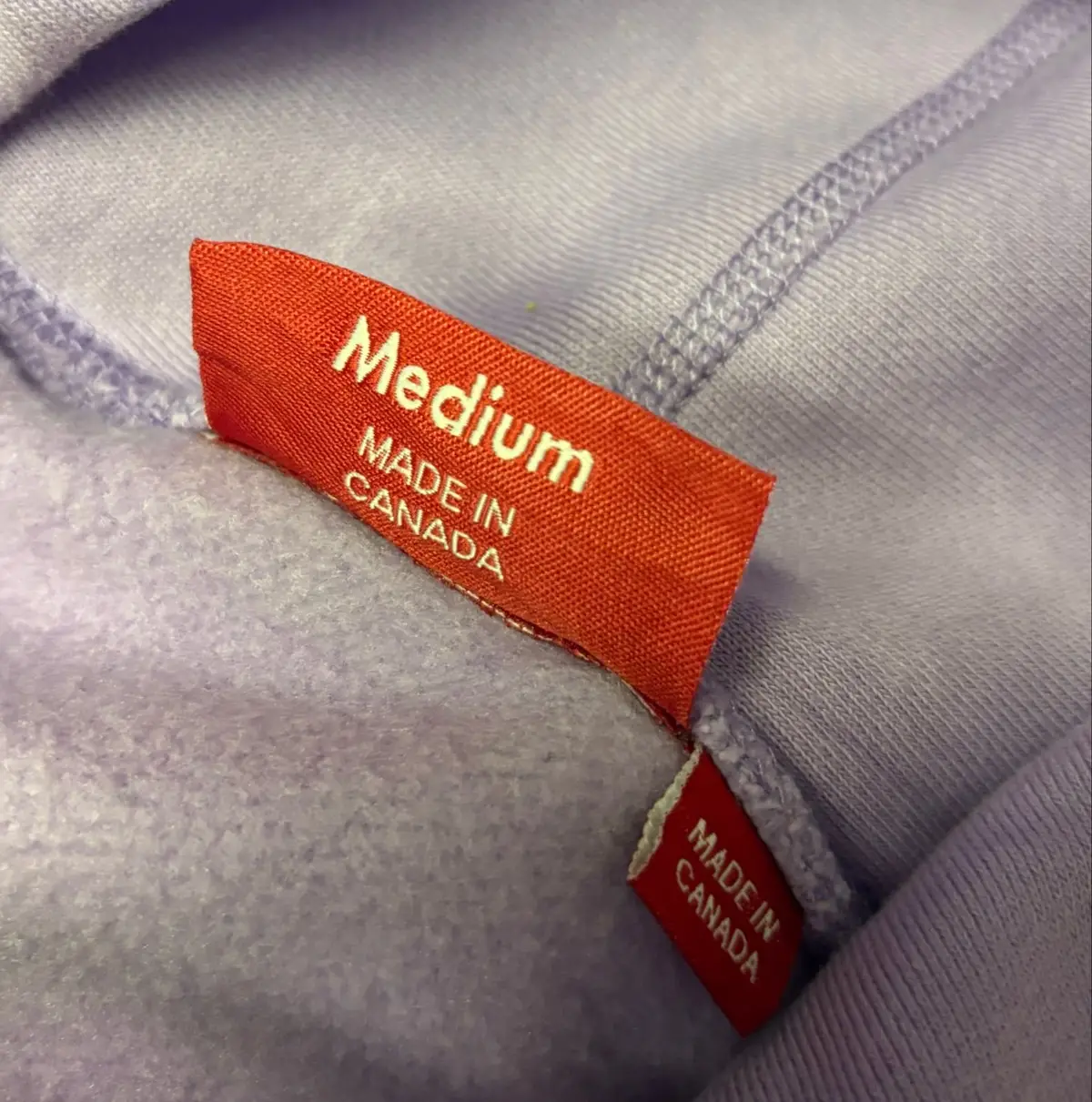 Supreme Purple Hoodie with Yellow Logo