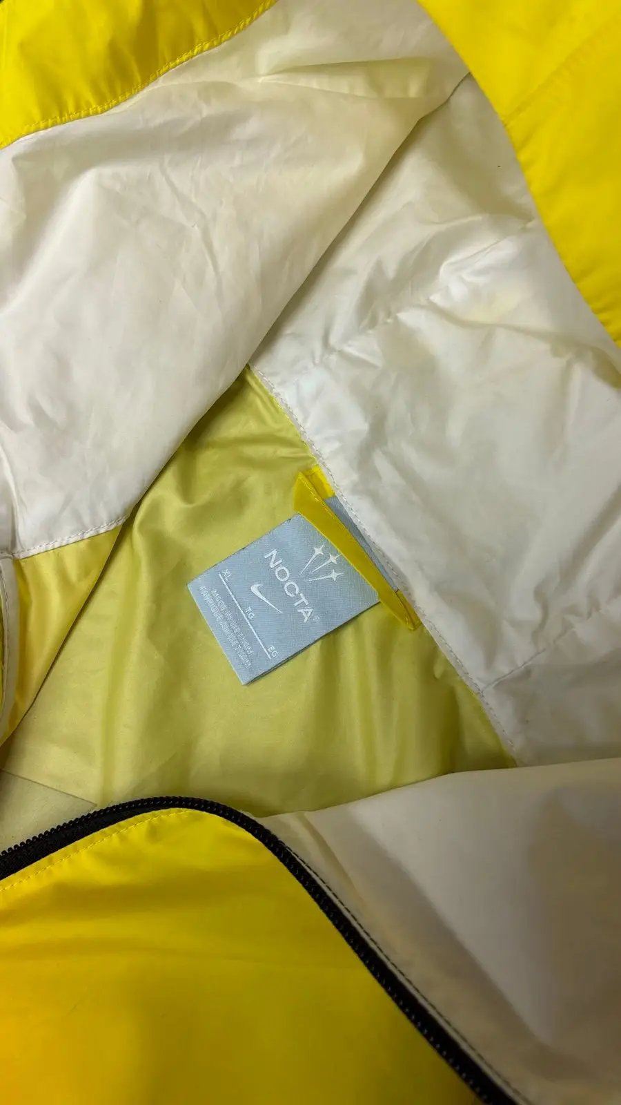 Nike NOCTA Anorak Jacket Yellow Orange