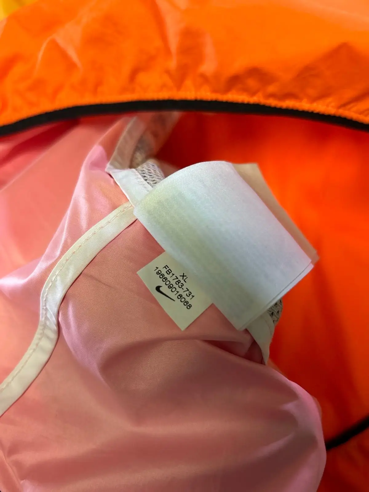 Nike NOCTA Anorak Jacket Yellow Orange