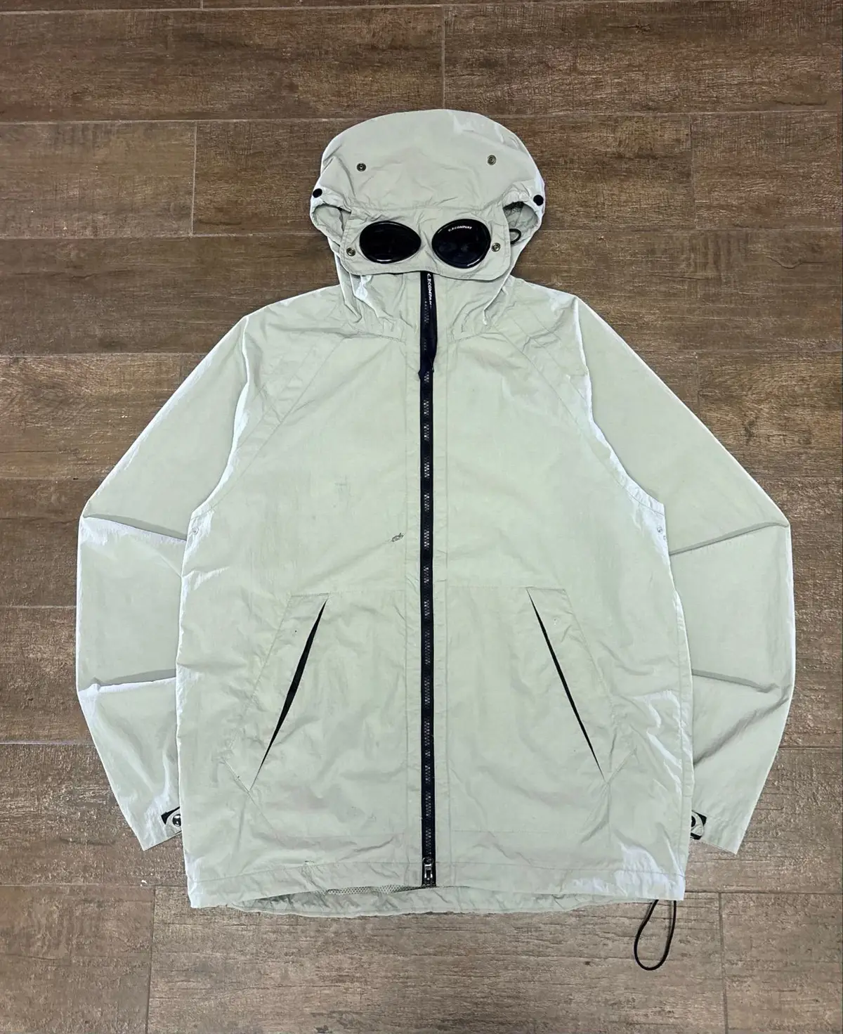 Stone Island C.P. Company Goggle Jacket Light Green