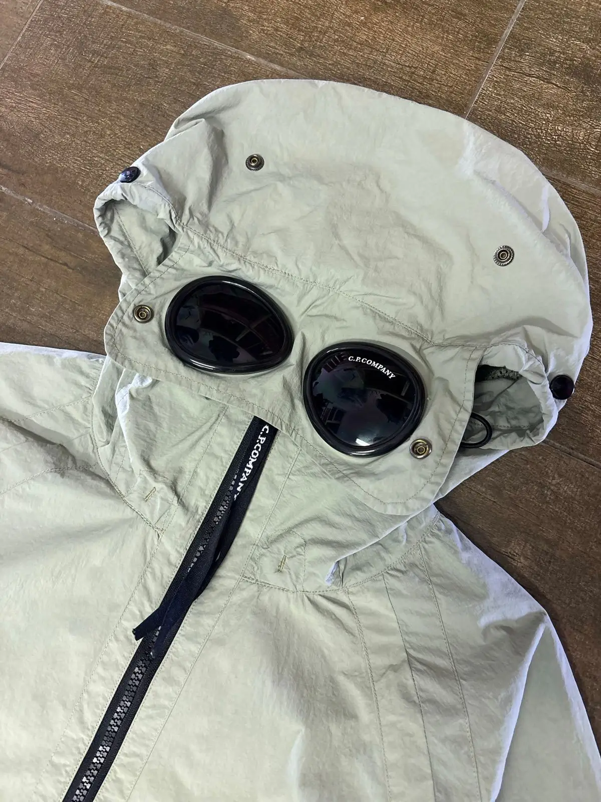 C.P. Company Goggle Jacket Light Green