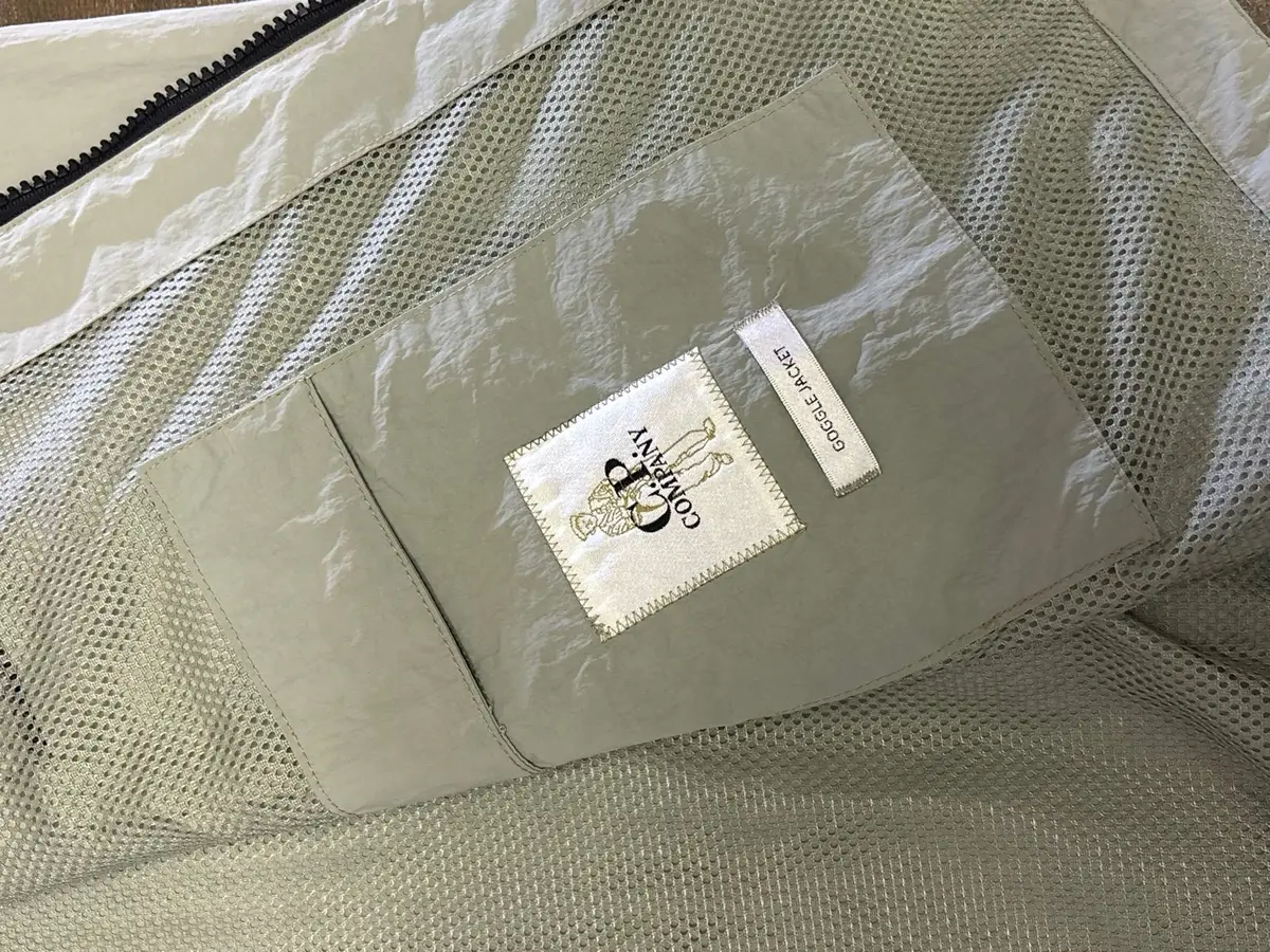 C.P. Company Goggle Jacket Light Green