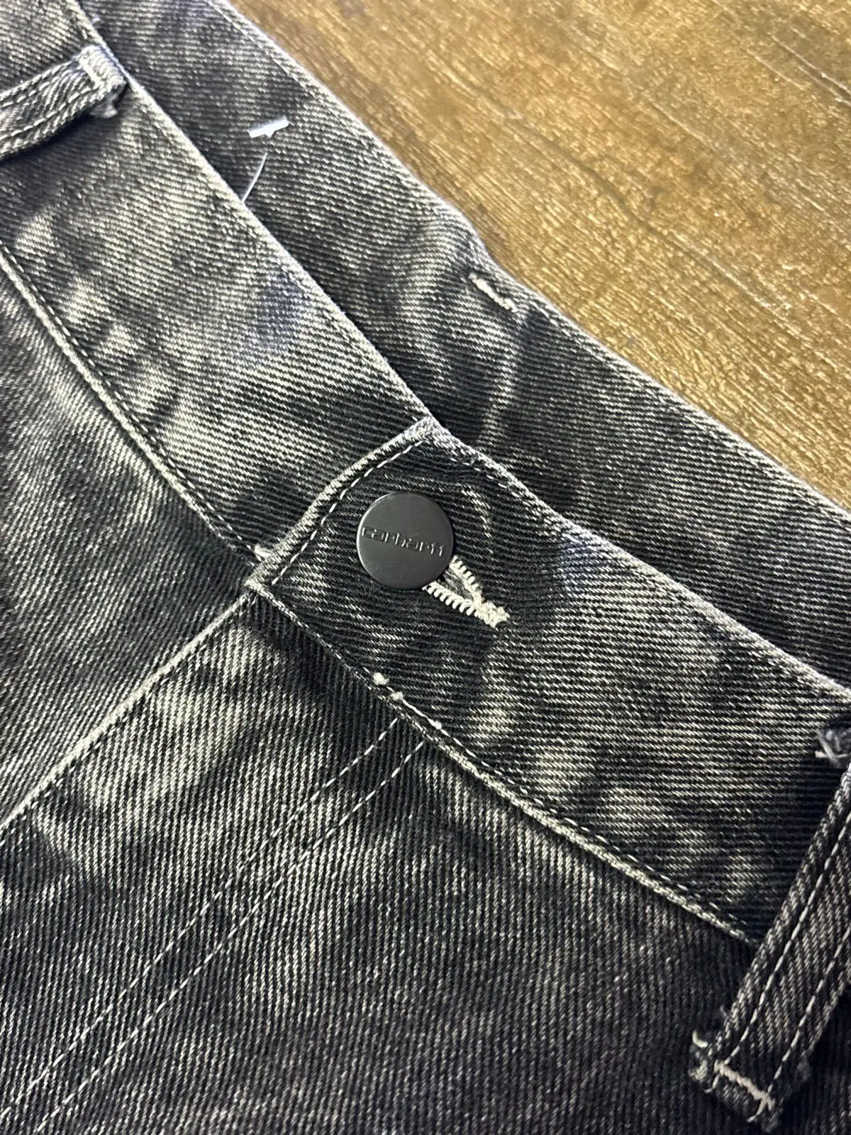 Carhartt Acid Wash Denim Utility Pants