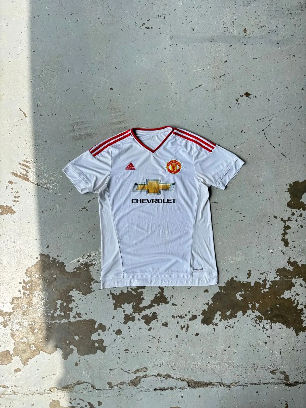 Adidas Manchester United Away Jersey White