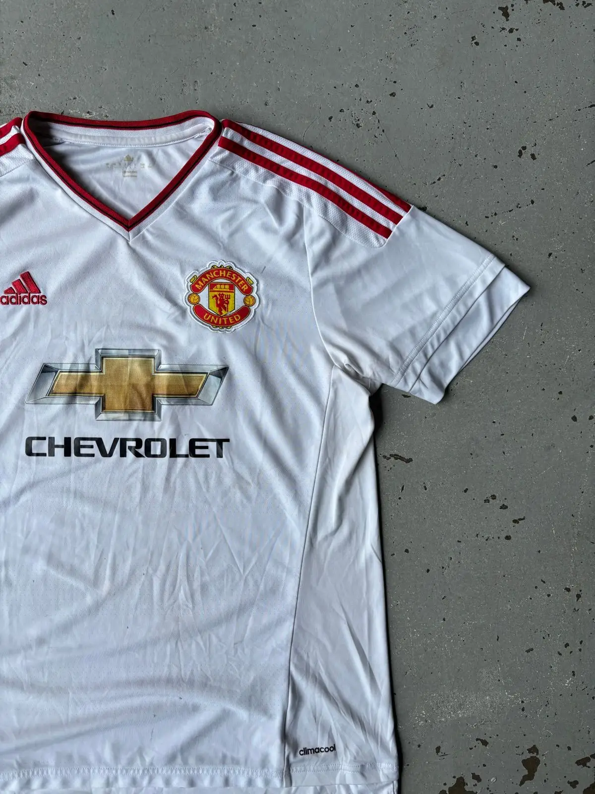 Adidas Manchester United Away Jersey White