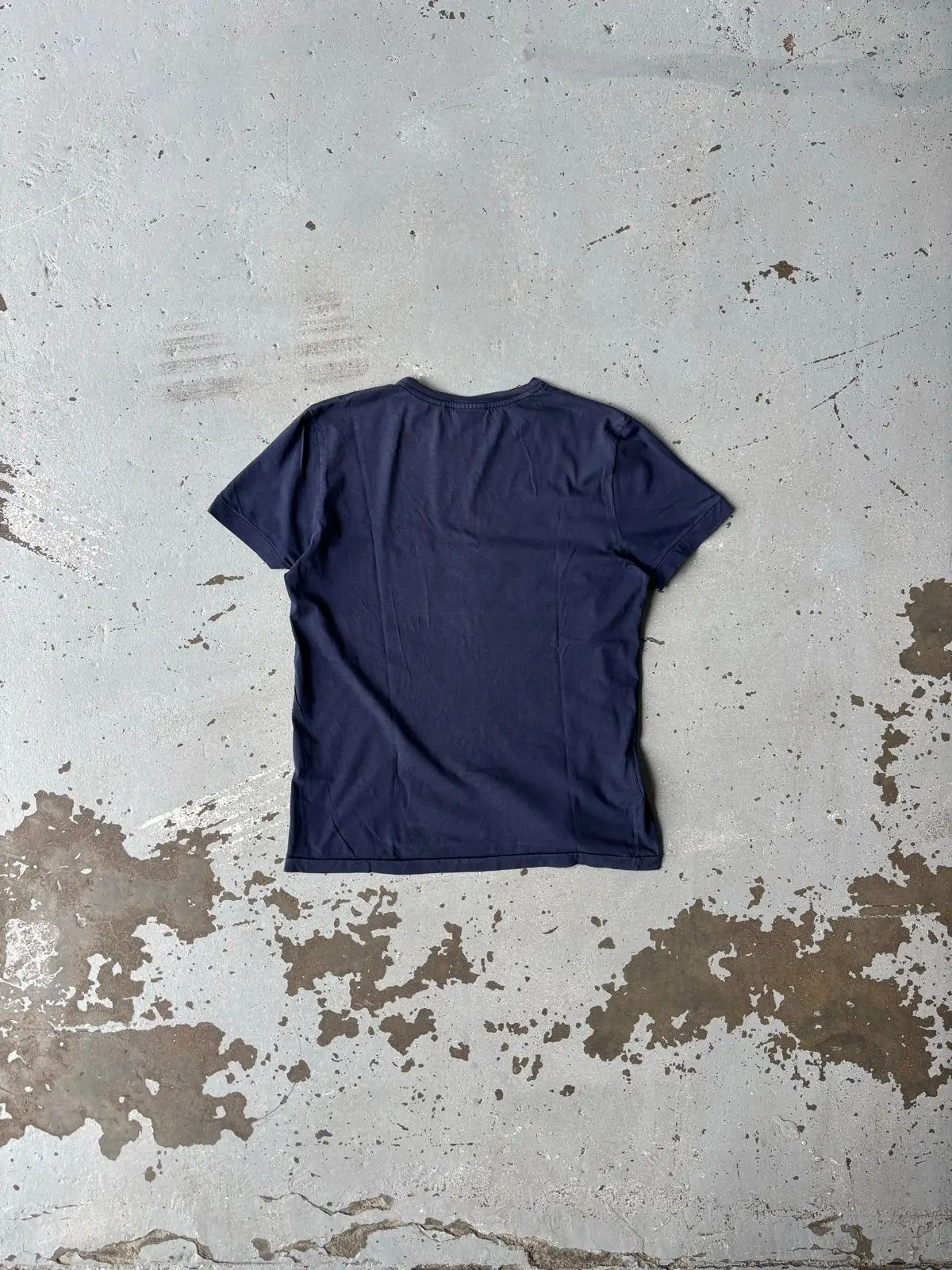 Lacoste Graphic Tee Navy Size 4
