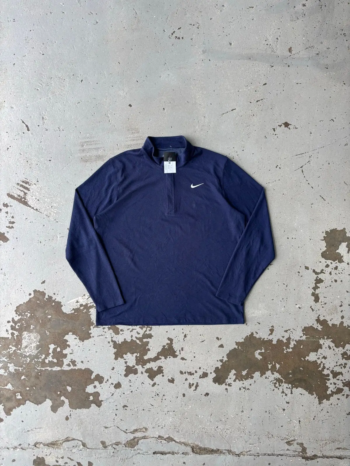 Nike Navy Quarter Zip Top
