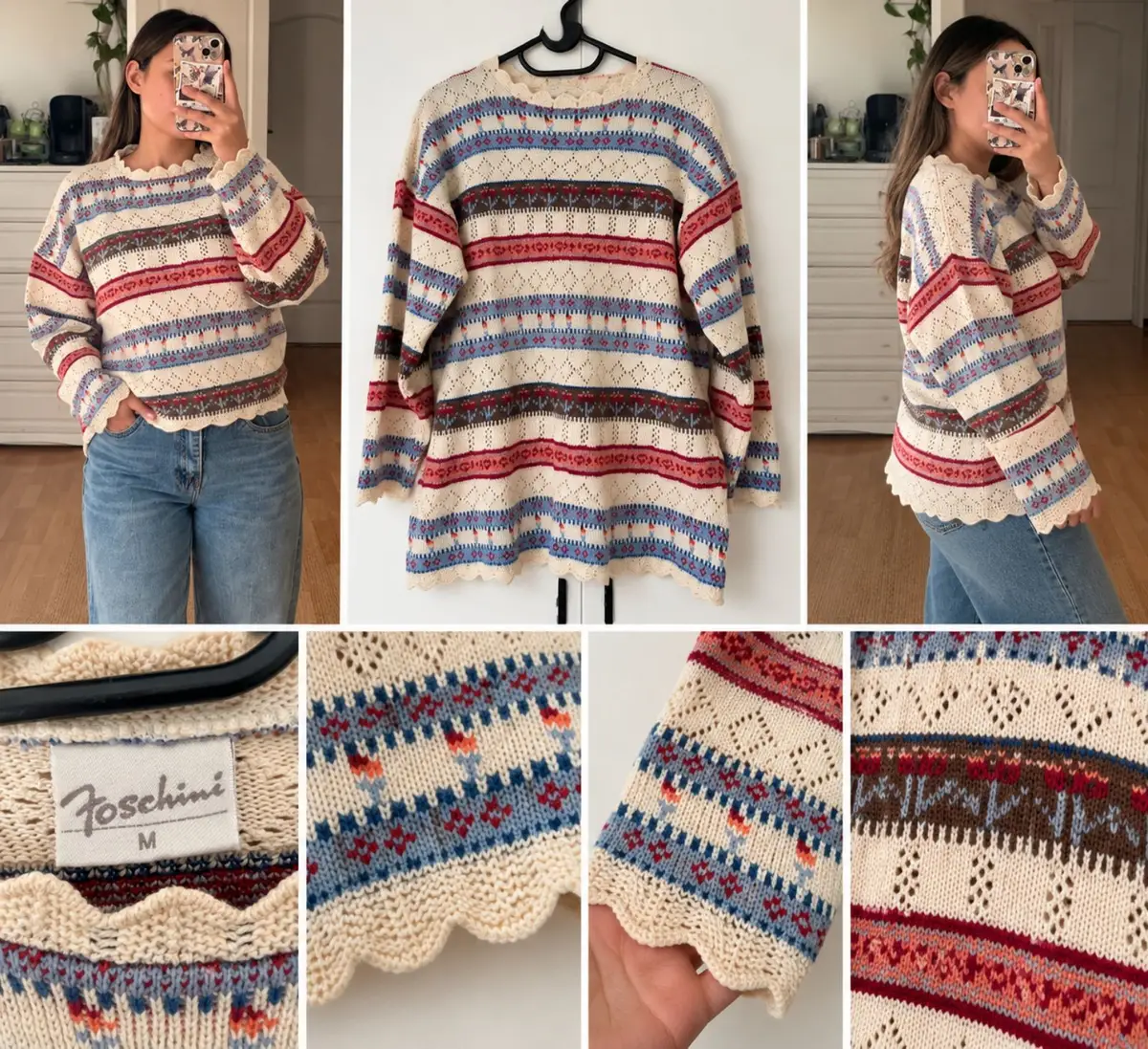Foschini Patterned Knit Sweater