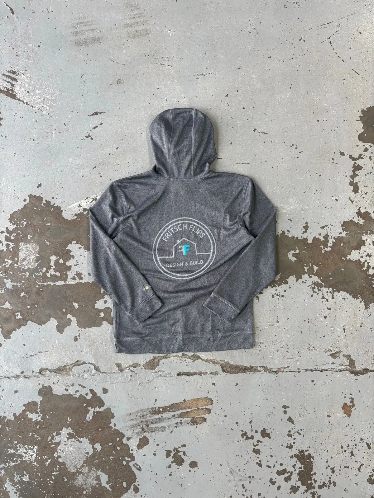 Carhartt Grey Logo Hoodie