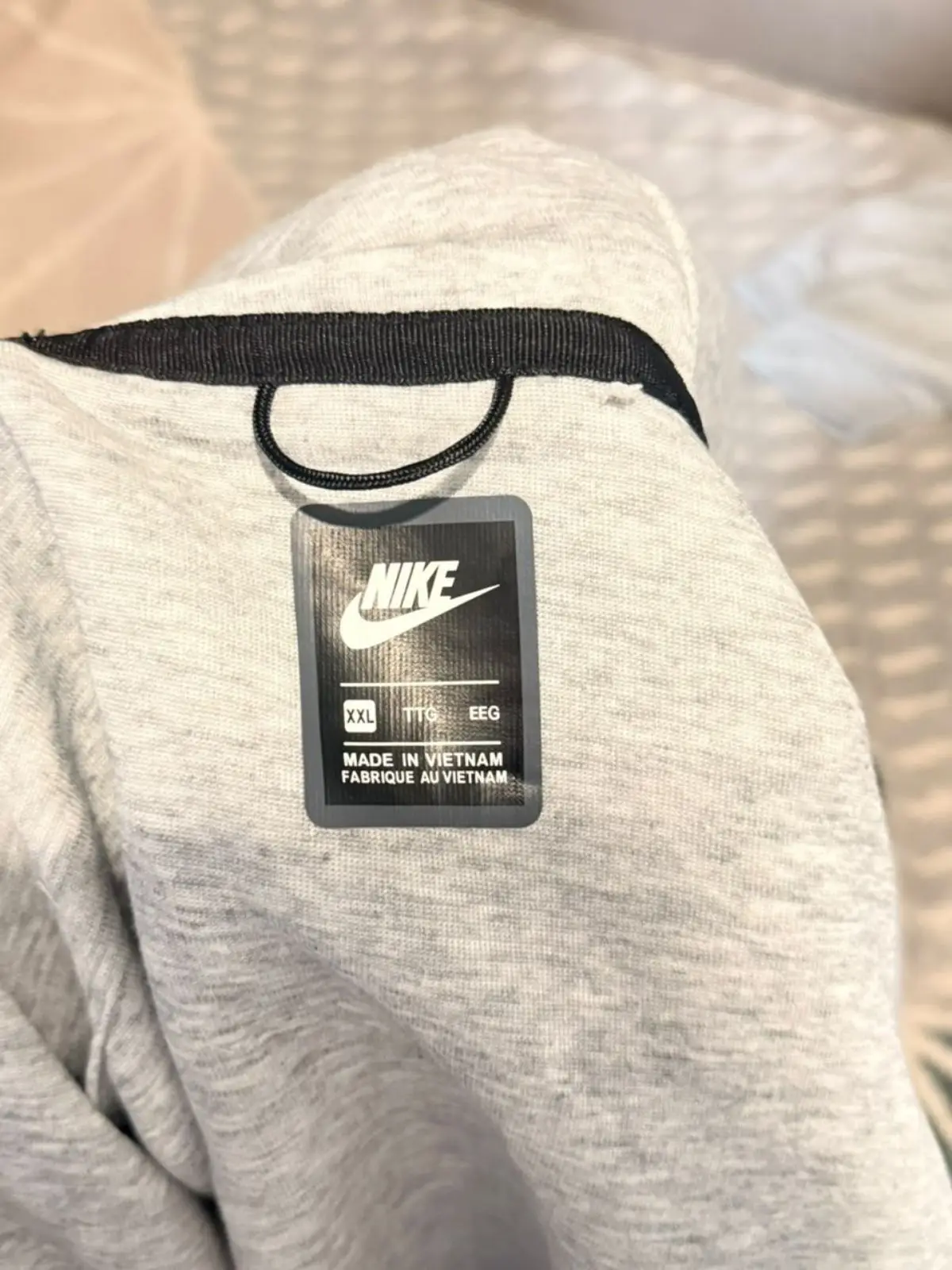 Nike Tech Fleece Grey Zip Hoodie