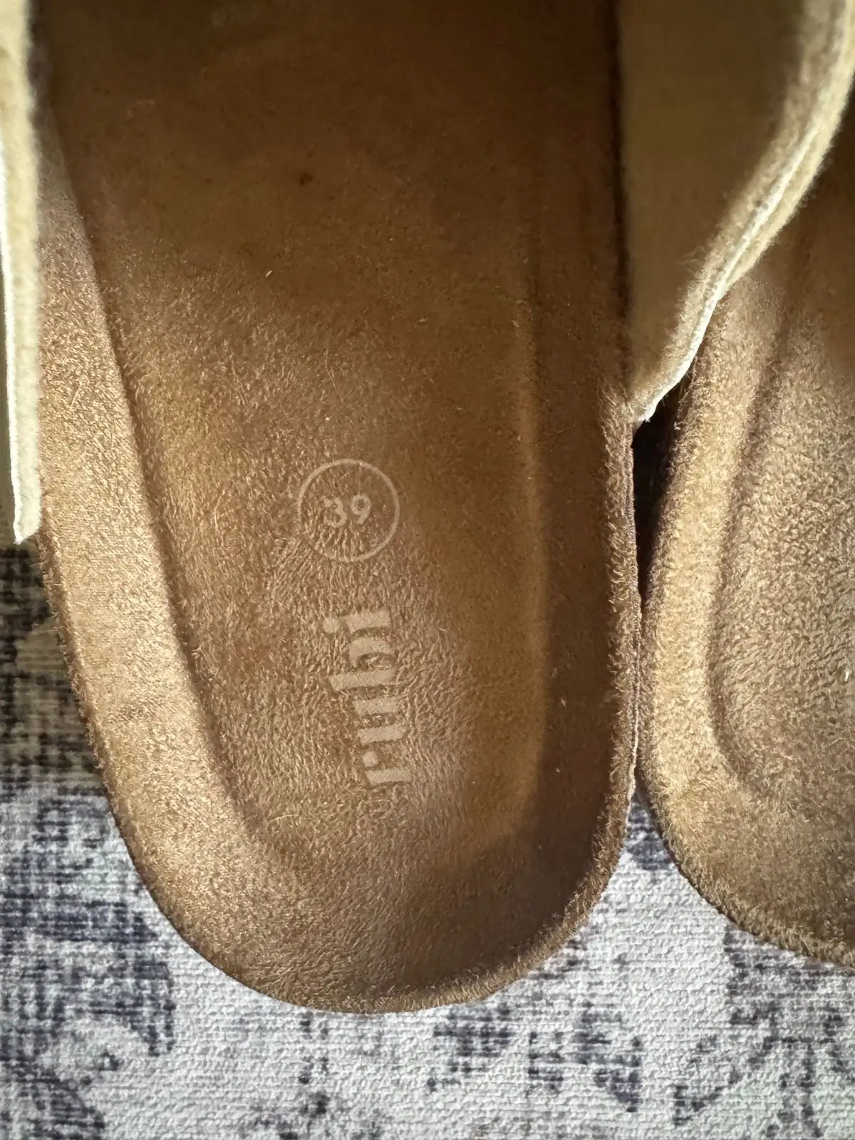 Rubi Double Strap Off-White Sandals Size 39