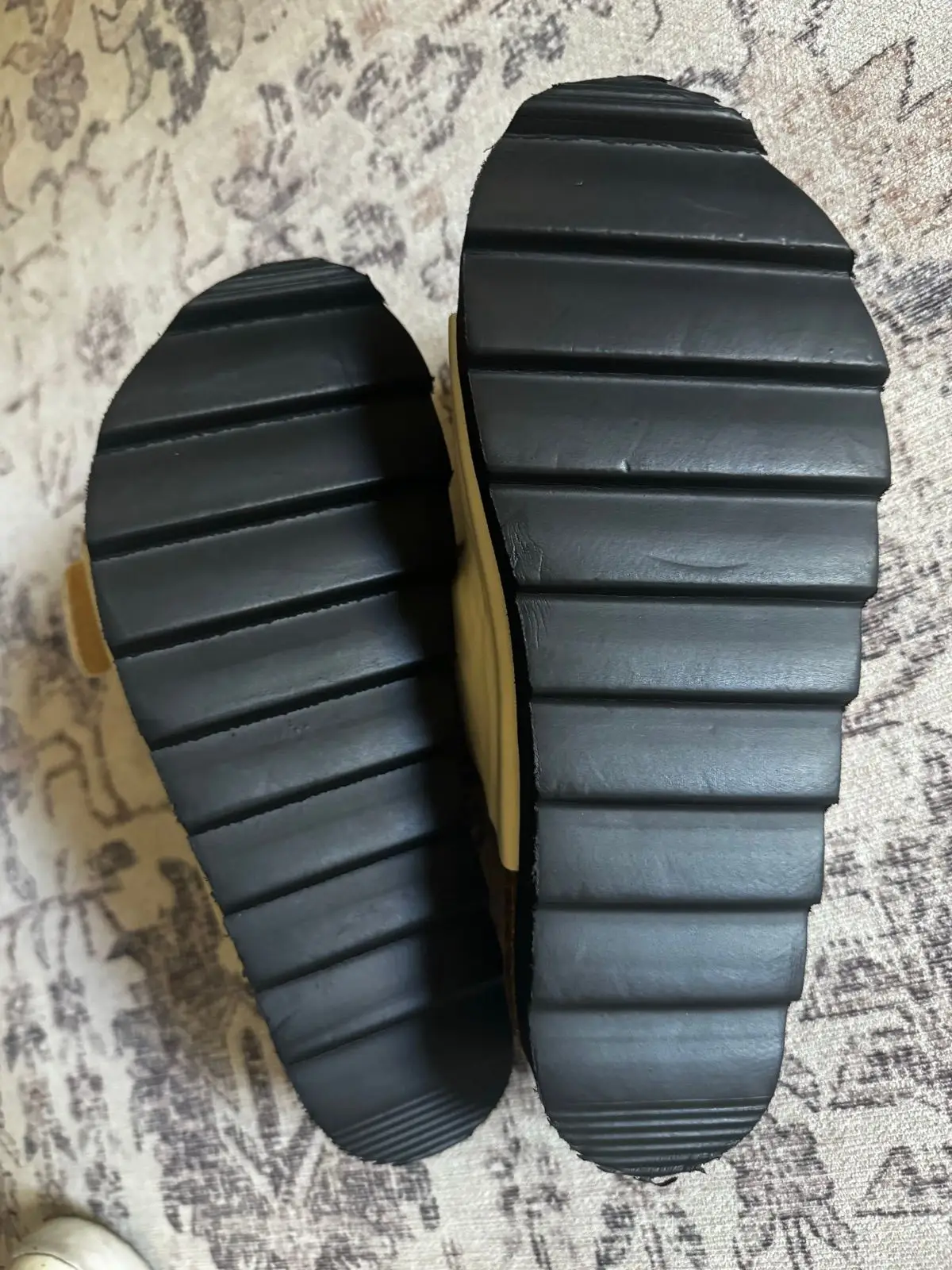 Rubi Double Strap Off-White Sandals Size 39