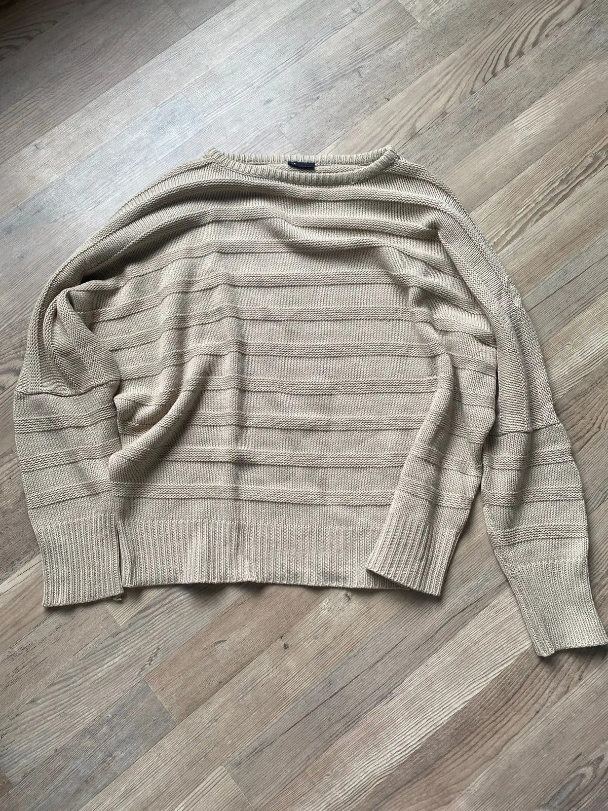 Mr Price Beige Textured Knit Sweater