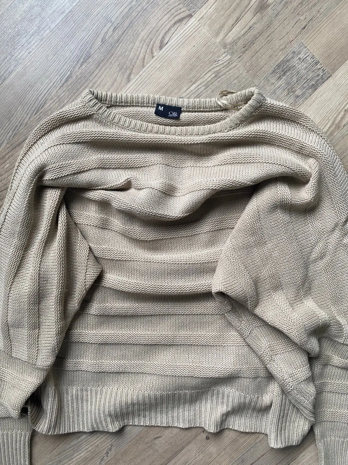 Mr Price Beige Textured Knit Sweater