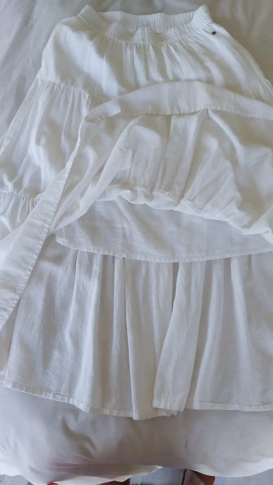 Mr Price White Tiered Skirt