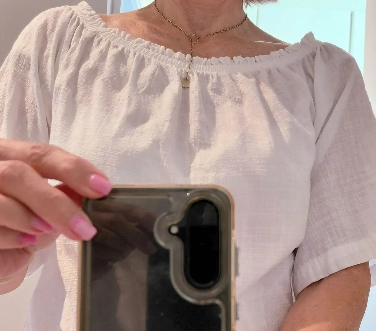 Woolworths White Off-The-Shoulder Top