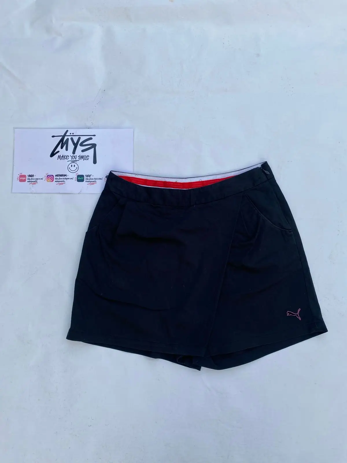 Puma Black Sports Skort