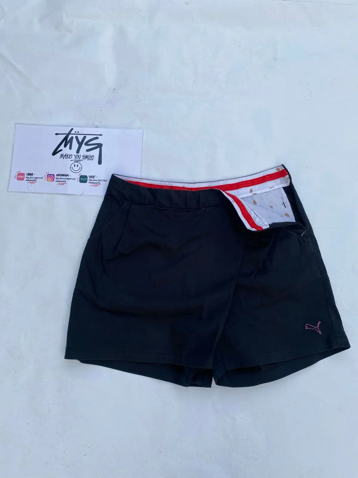 Puma Black Sports Skort