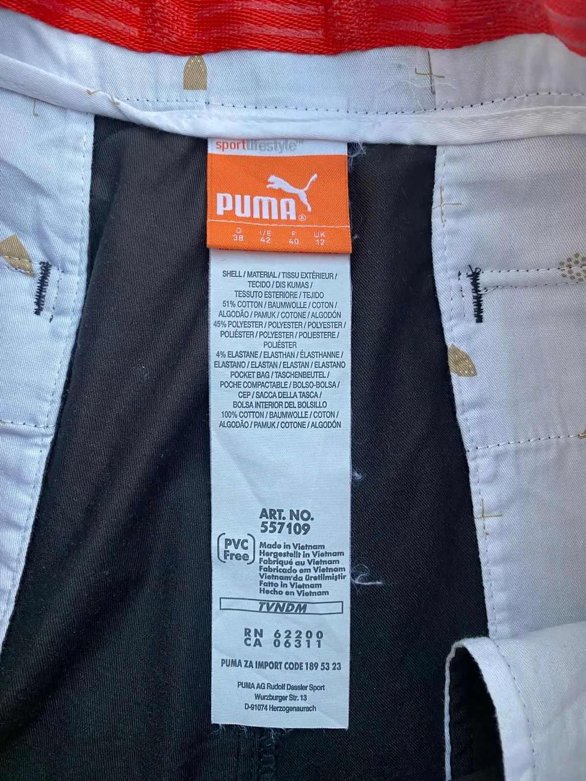 Puma Black Sports Skort