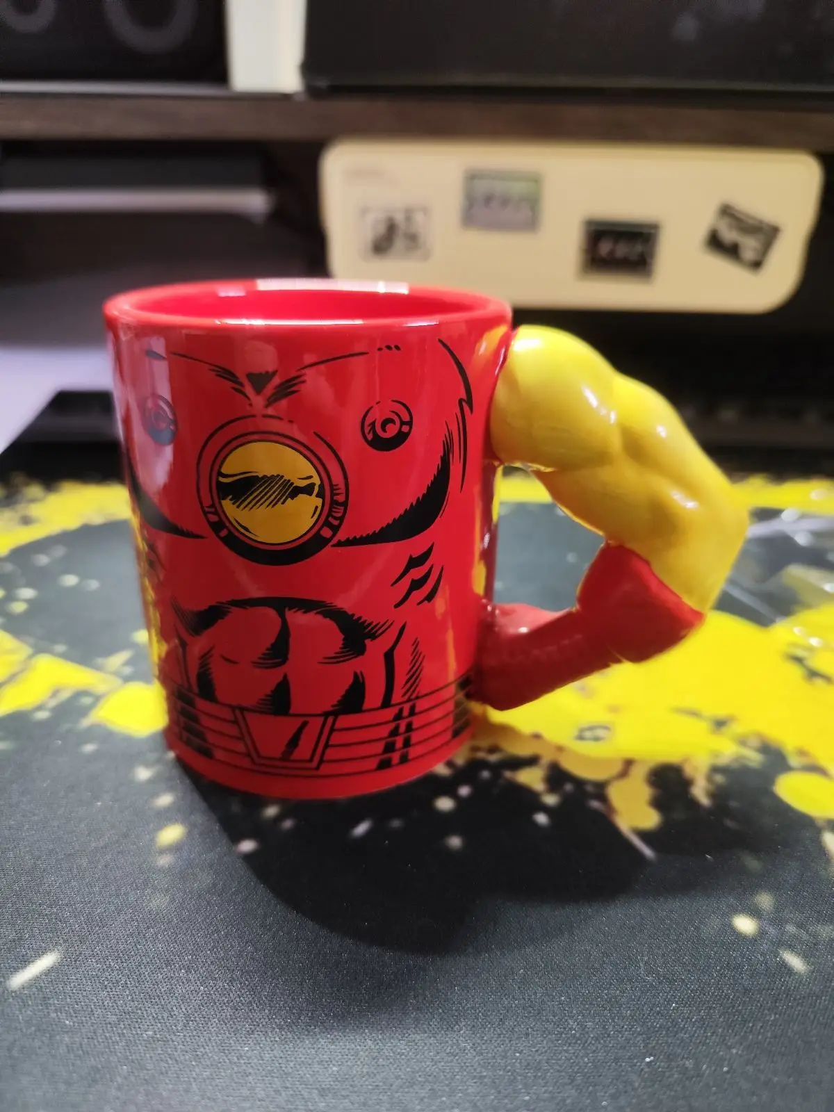 Marvel Comics Iron Man 3D Arm Mug in Box