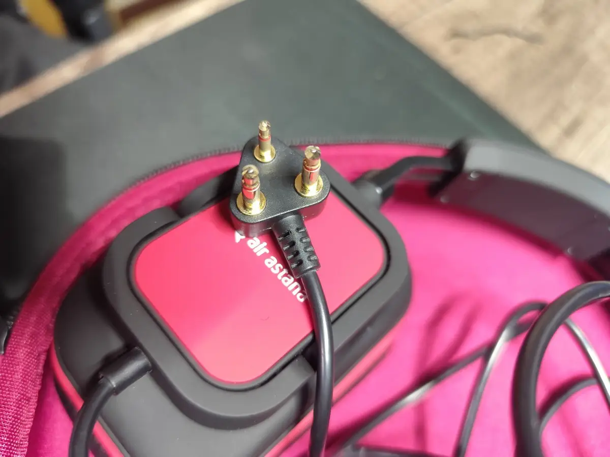 Air Astana Branded Wired Headphones in Hard Case