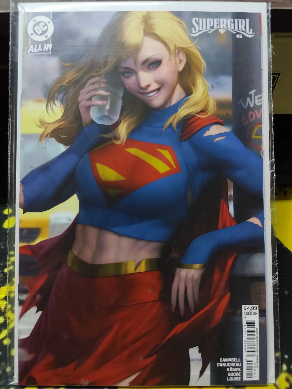 DC Comics Supergirl #5 DC Comics Variant Cover