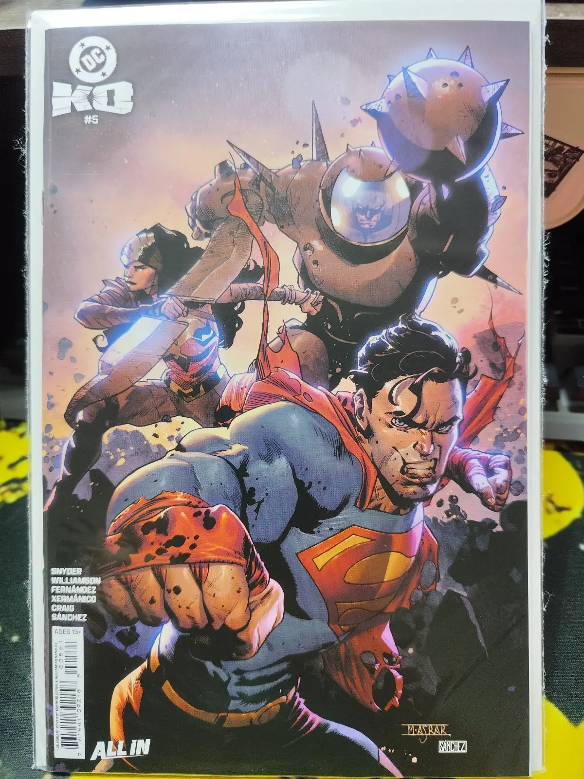 DC Comics DC K.O #6 1:25 incentives variant