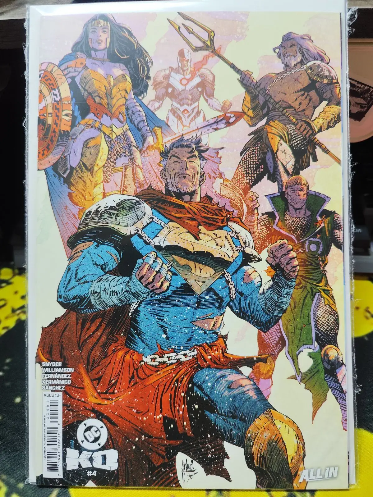 DC Comics DC K.O #4 1:25 Incentive Variant Cover