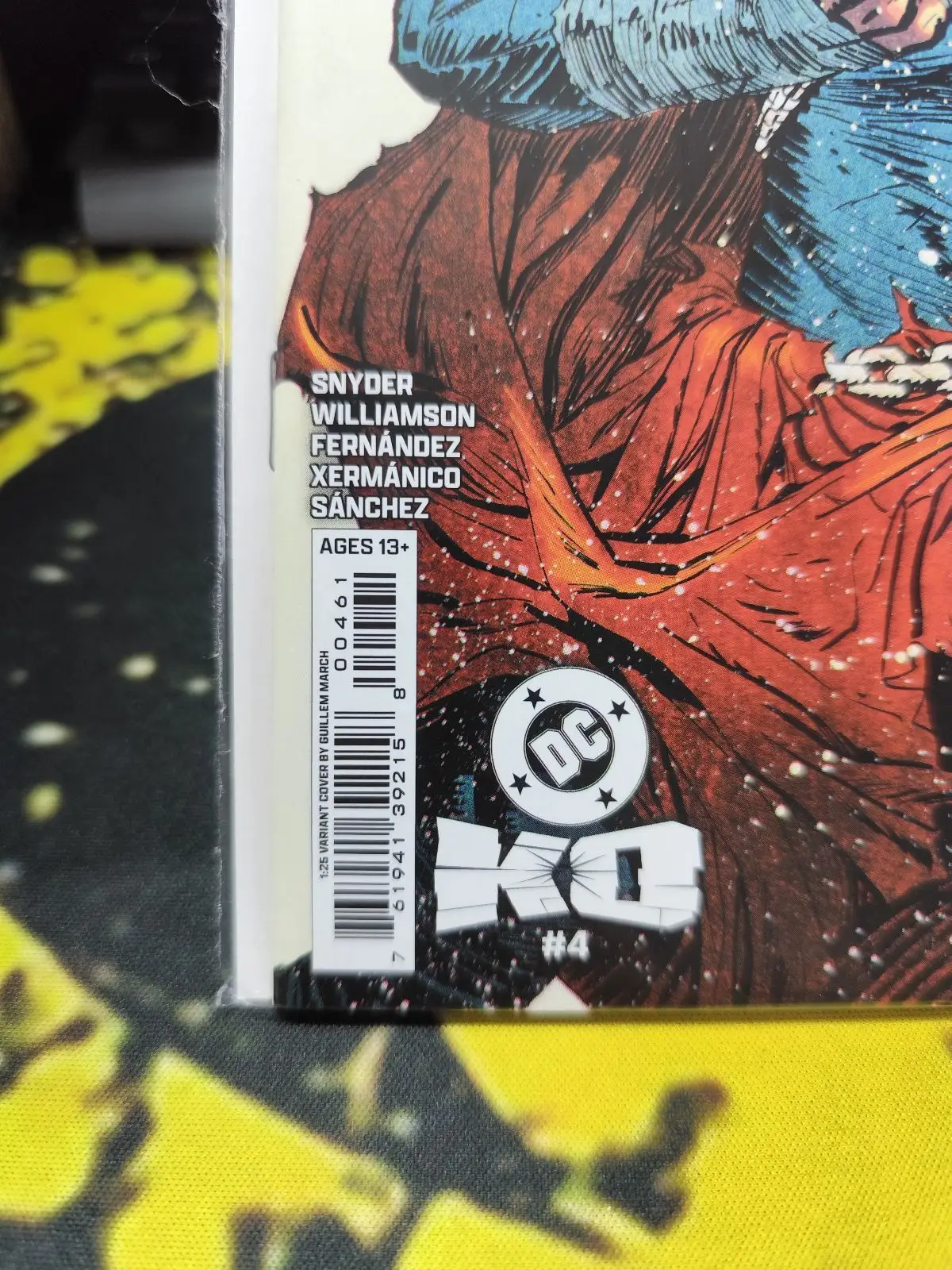 DC K.O #4 1:25 Incentive Variant Cover