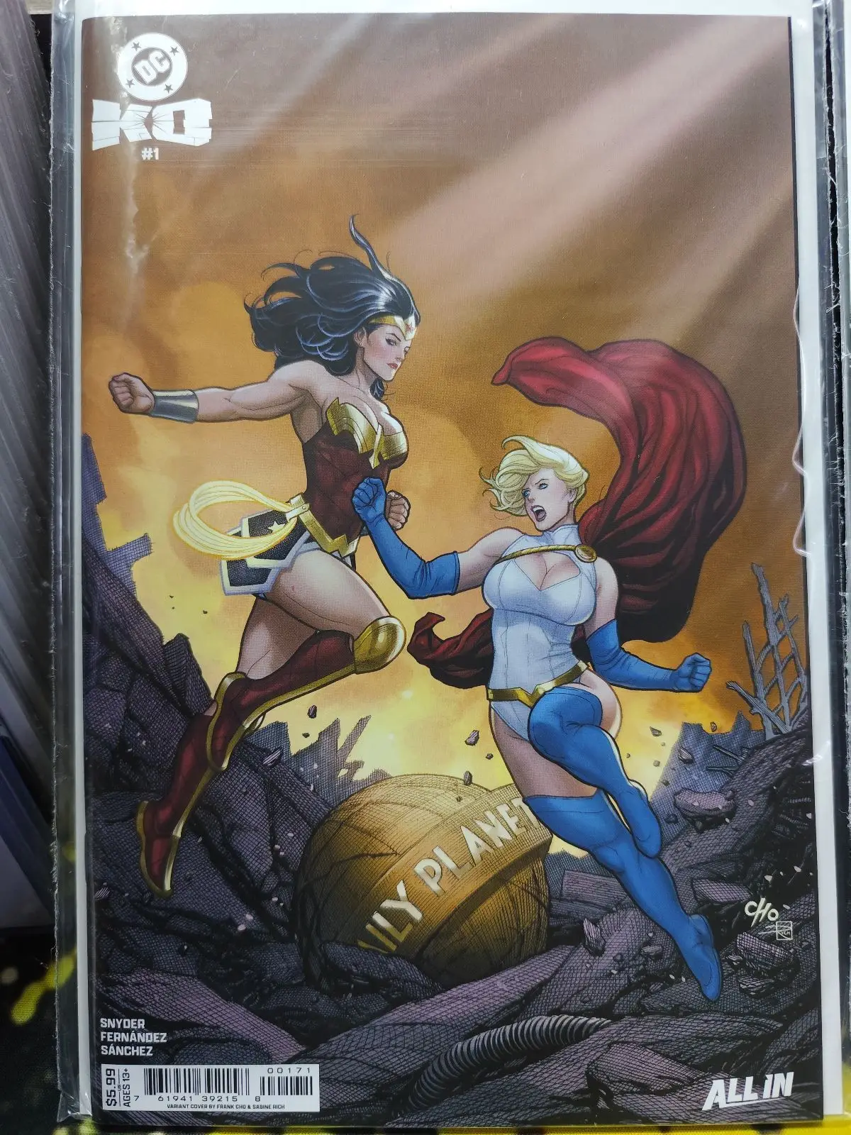 DC K.O #1 and foil variant