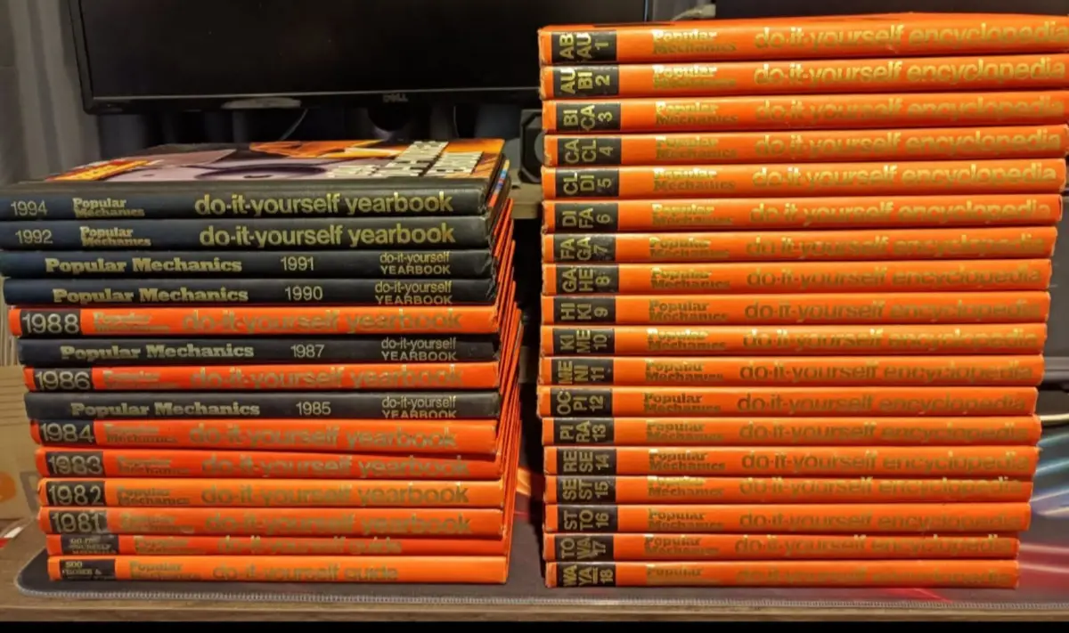 Popular Mechanics Do-It-Yourself Yearbooks Bundle