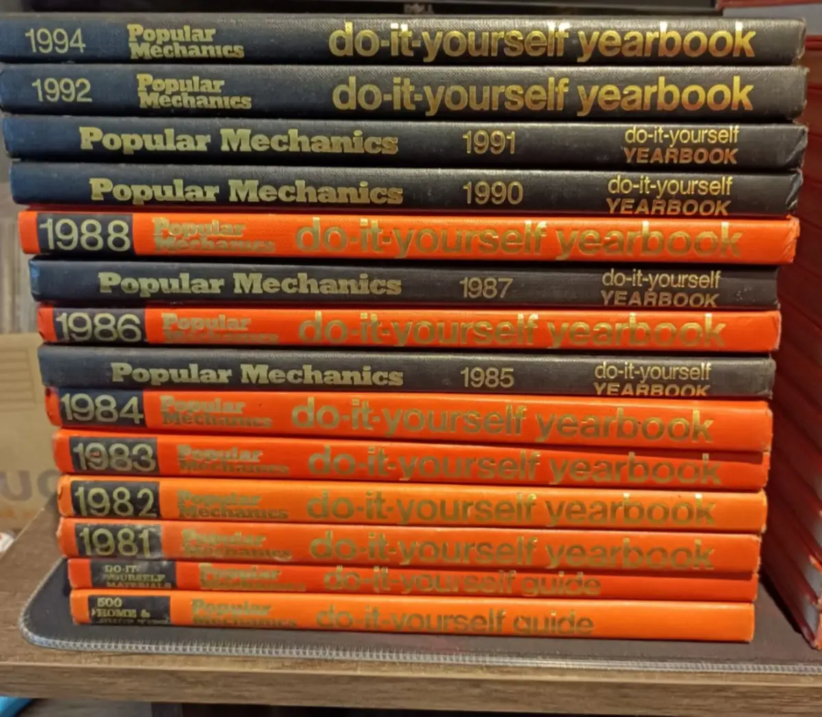 Popular Mechanics Do-It-Yourself Yearbooks Bundle