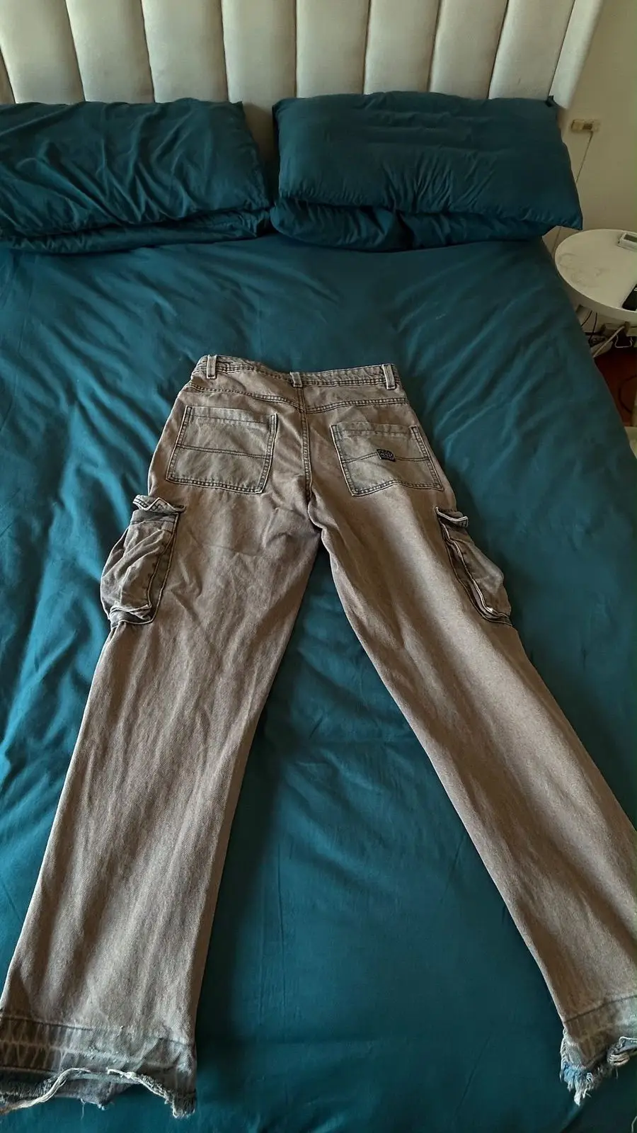 Cotton On Brown Cargo Denim Pants