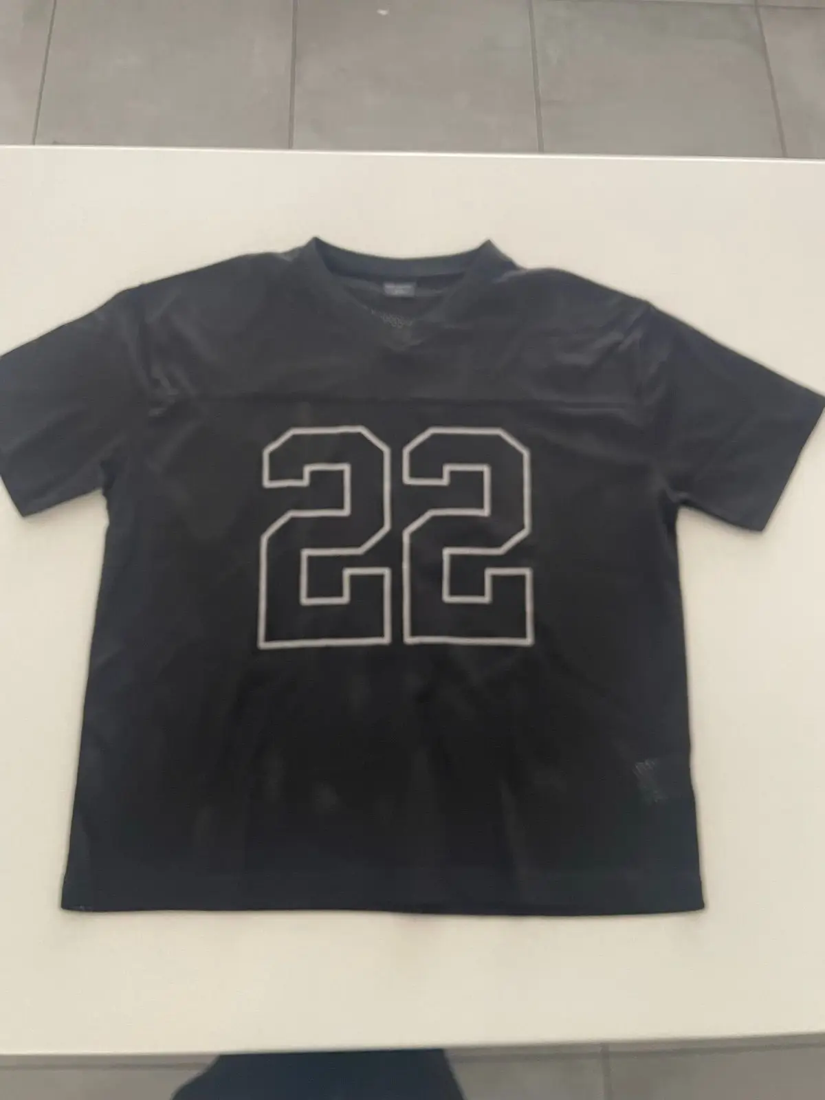 Cotton On Black Number 22 Jersey