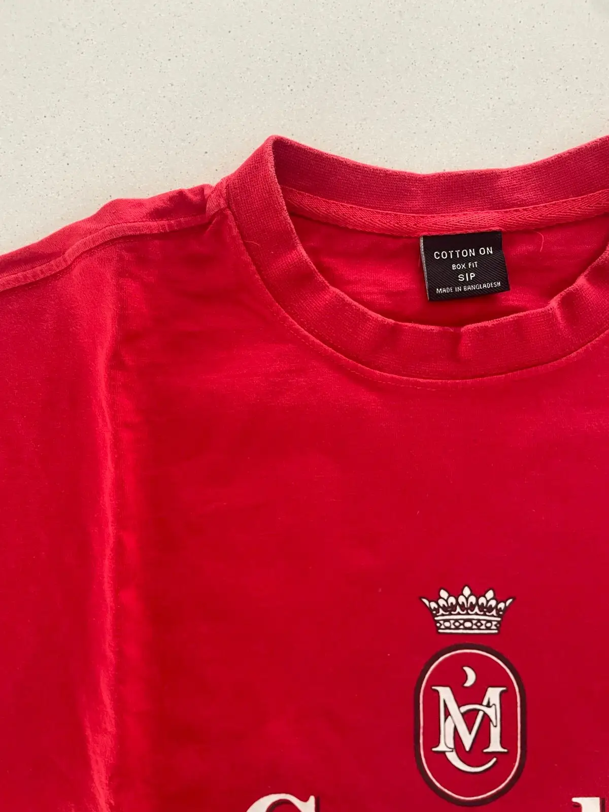 Cotton On Cascadia Graphic T-Shirt Red Small