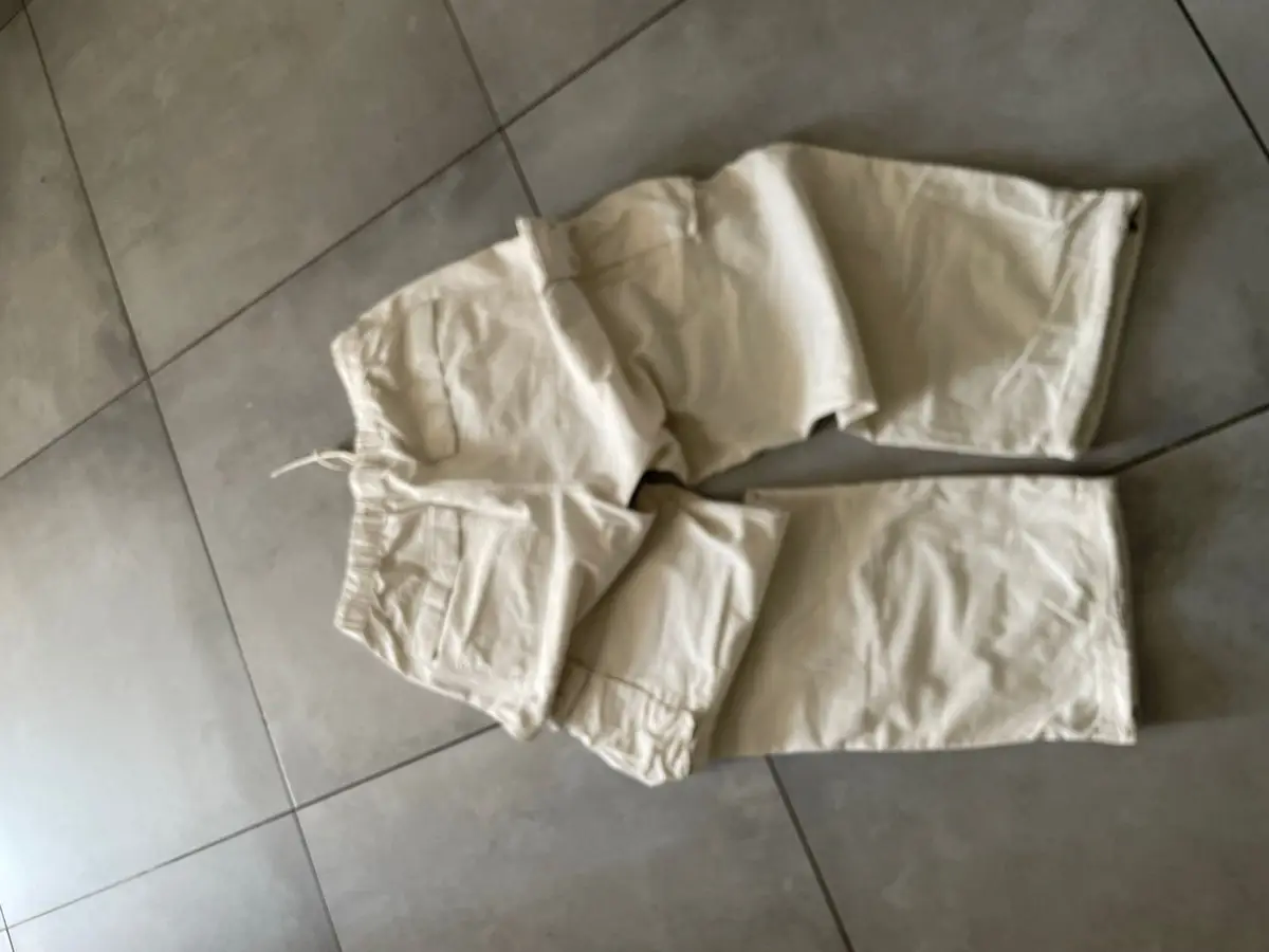 Factorie Cream Cargo Pants Size 30