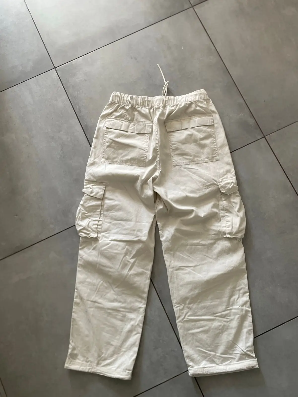 Factorie Cream Cargo Pants Size 30