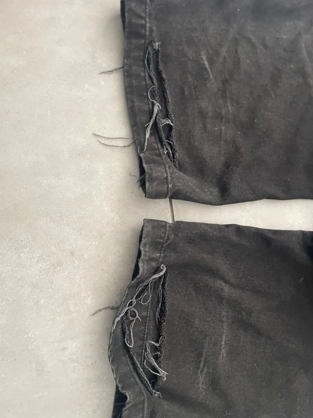 Cotton On Half Half Black Acid Wash Jeans