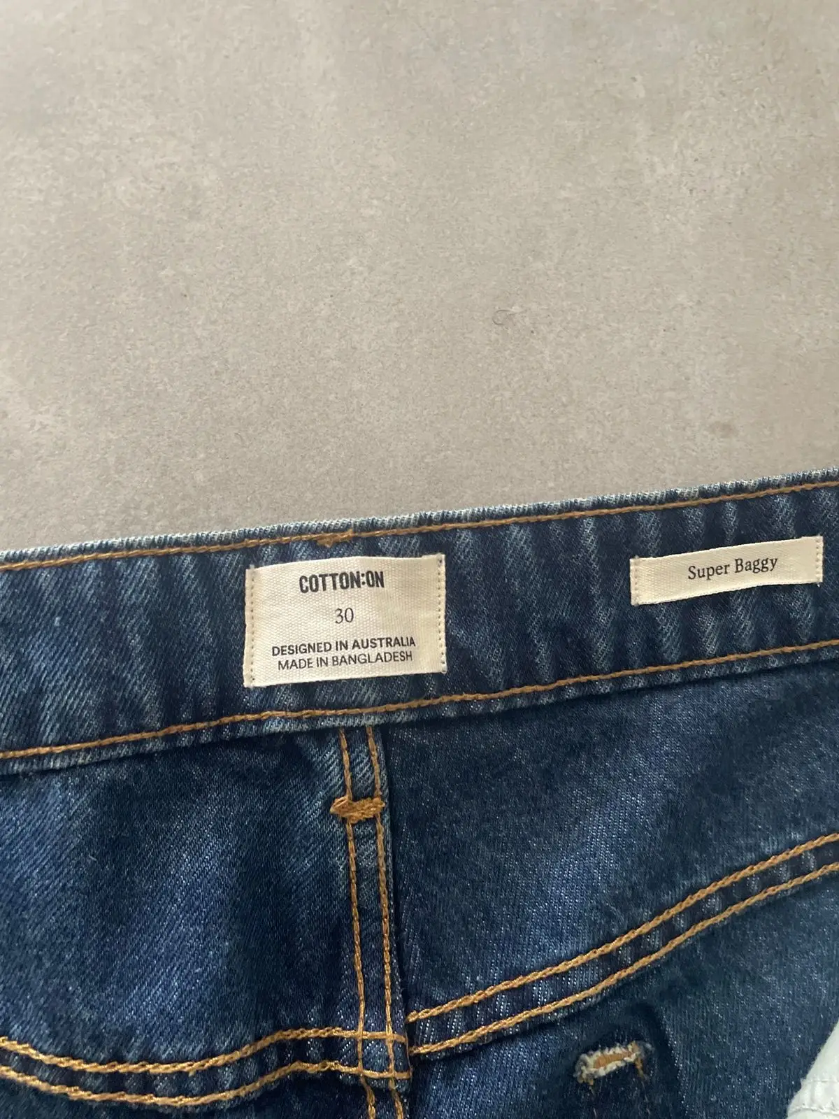 Cotton On Wide Leg Light Wash Jeans