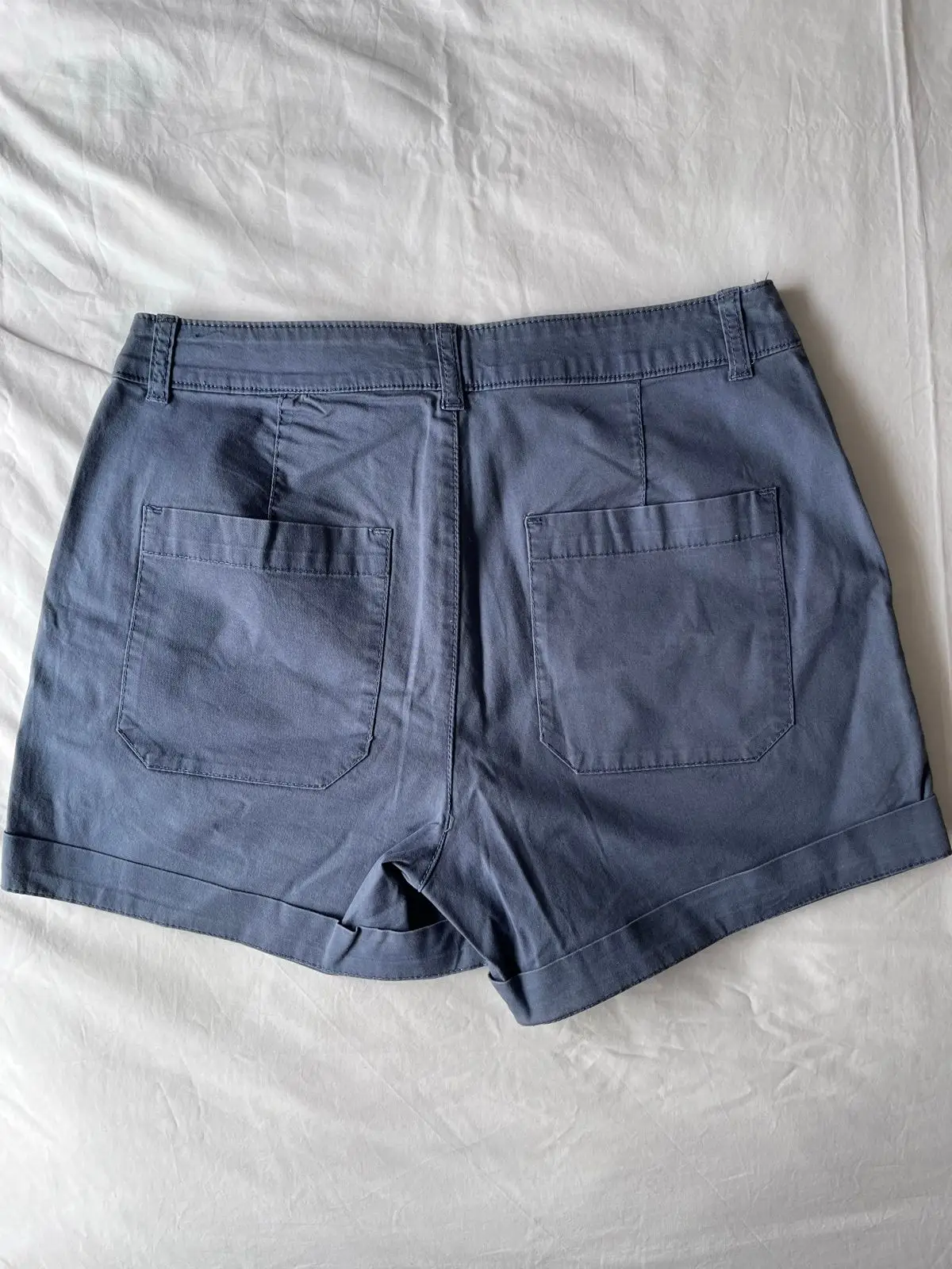 Woolworths Blue Utility Shorts Size 10