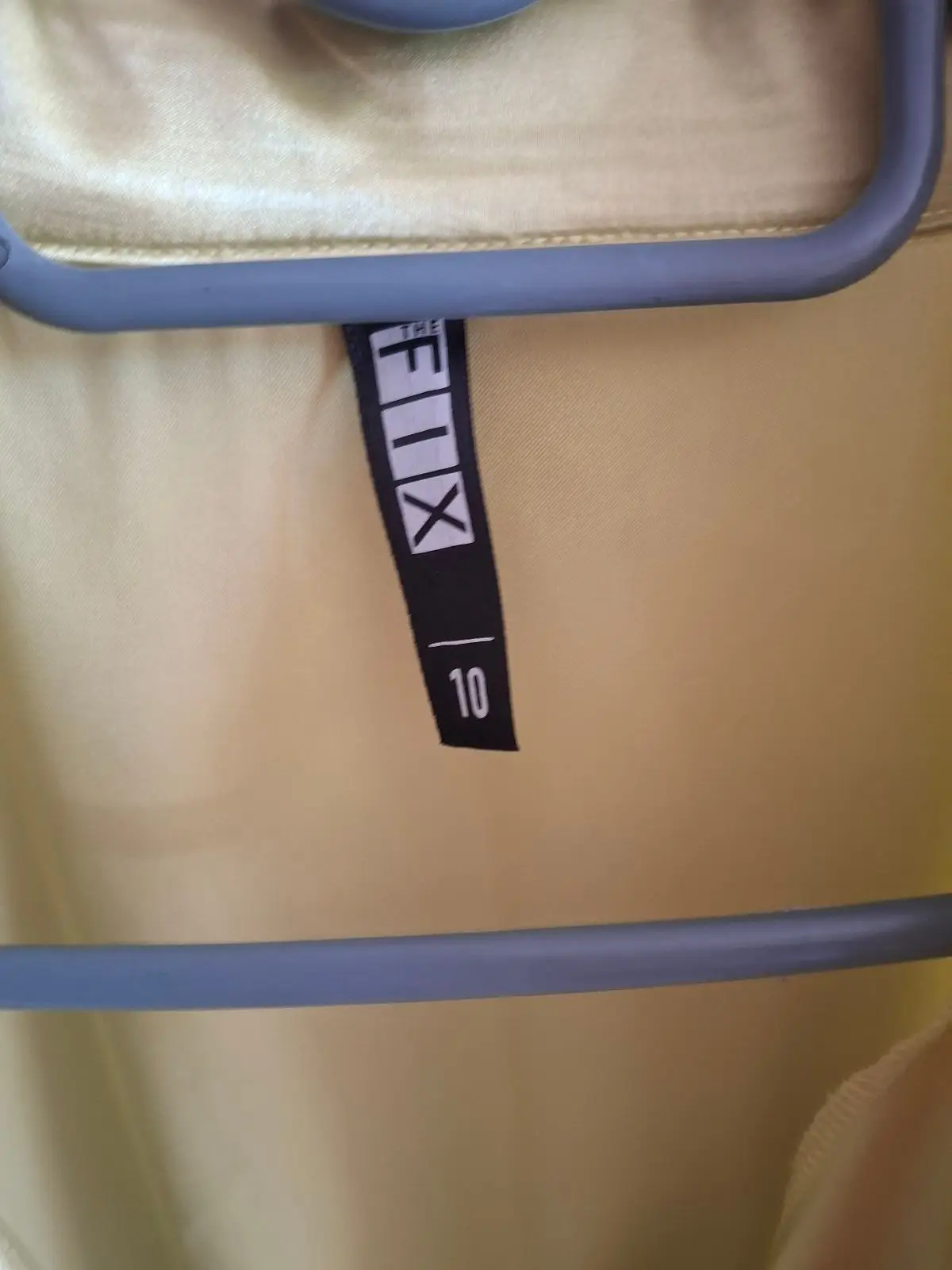 The Fix Light Green Satin Dress Size 10