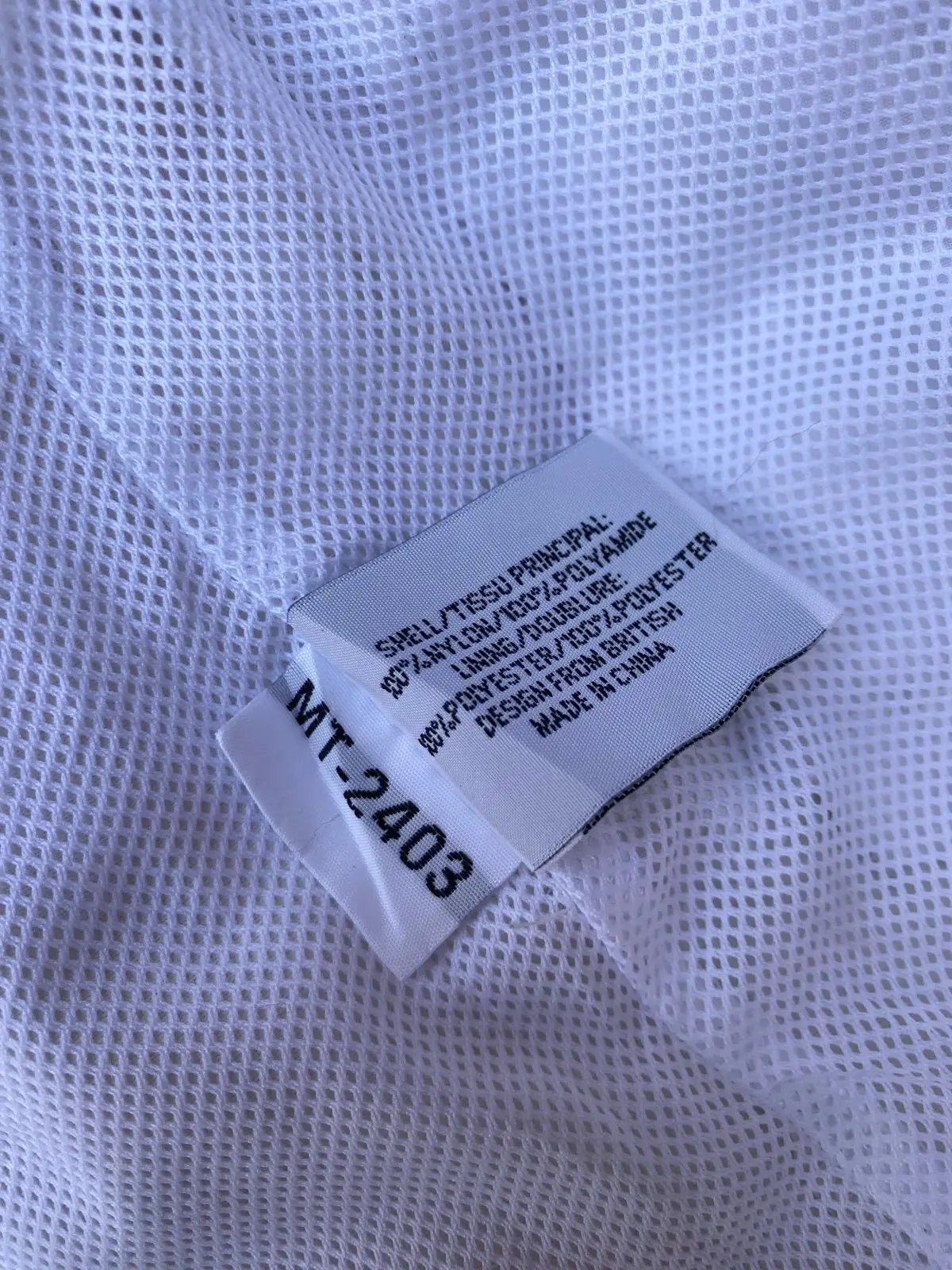 Superdry White Zip-Up Jacket