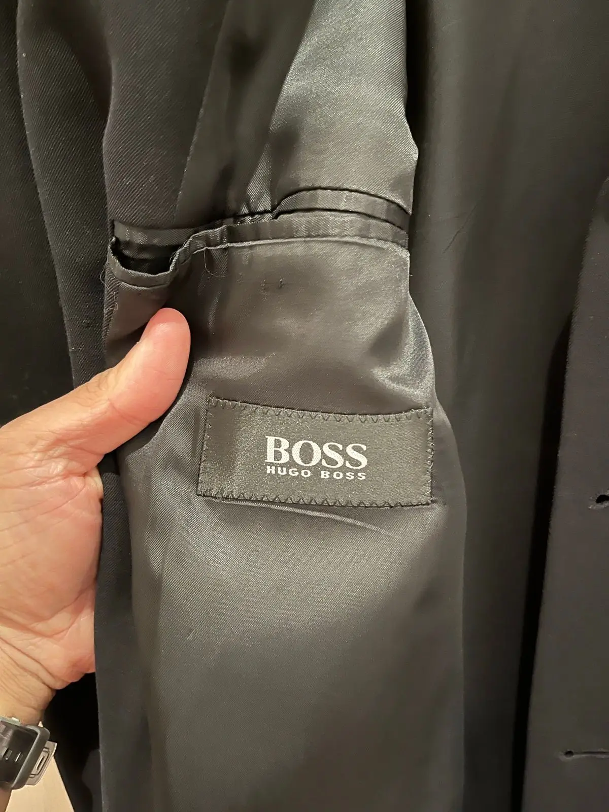 Hugo Boss Black Blazer Size 48
