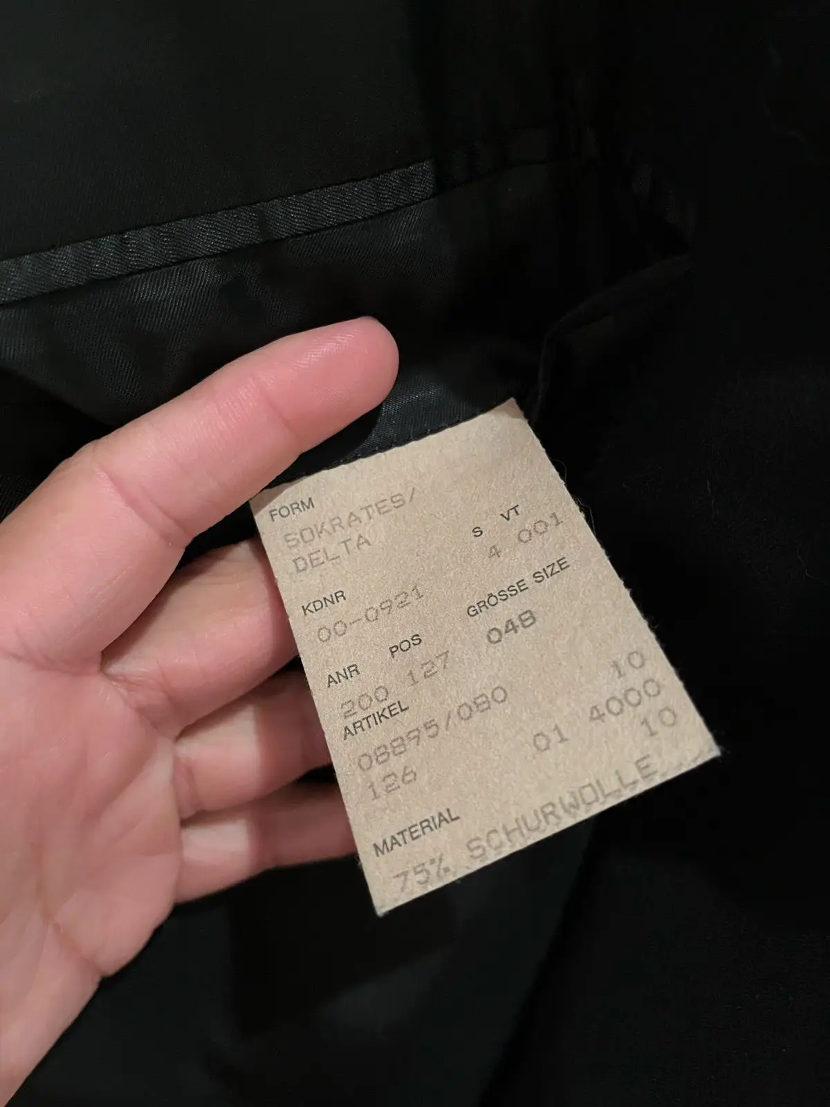 Hugo Boss Black Blazer Size 48