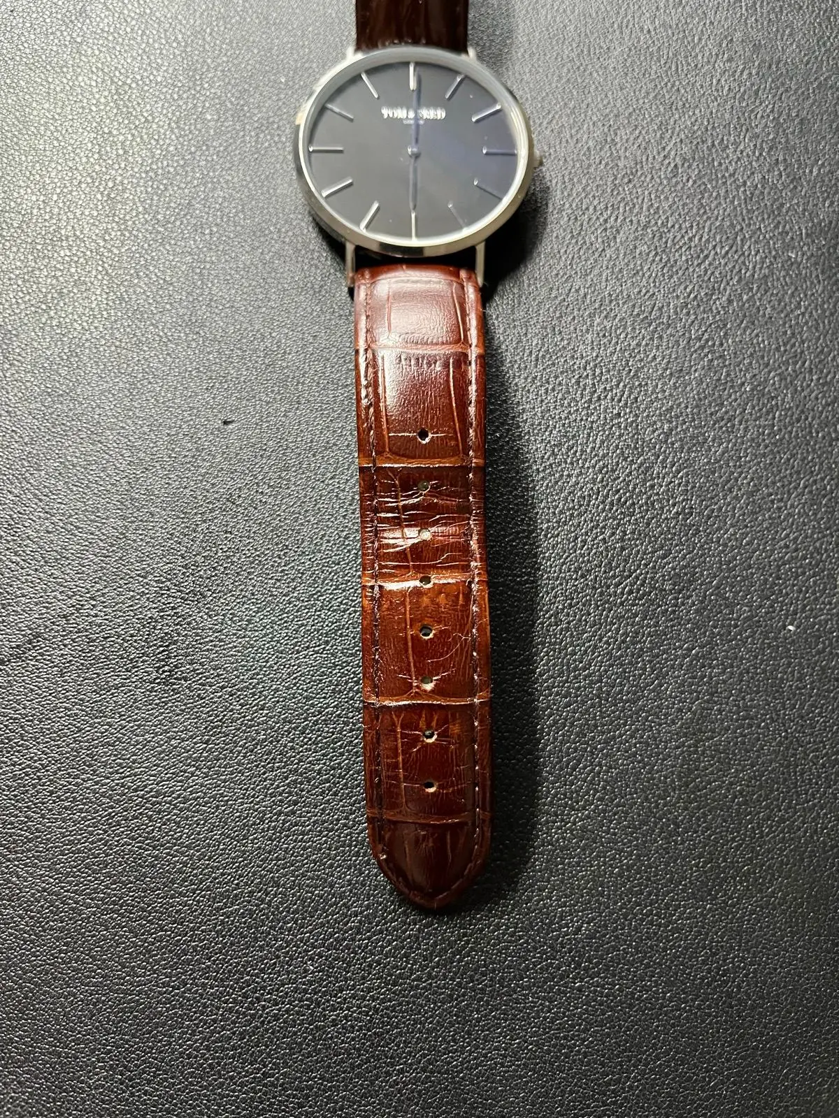 Tom & Fred London Watch Brown Leather Strap