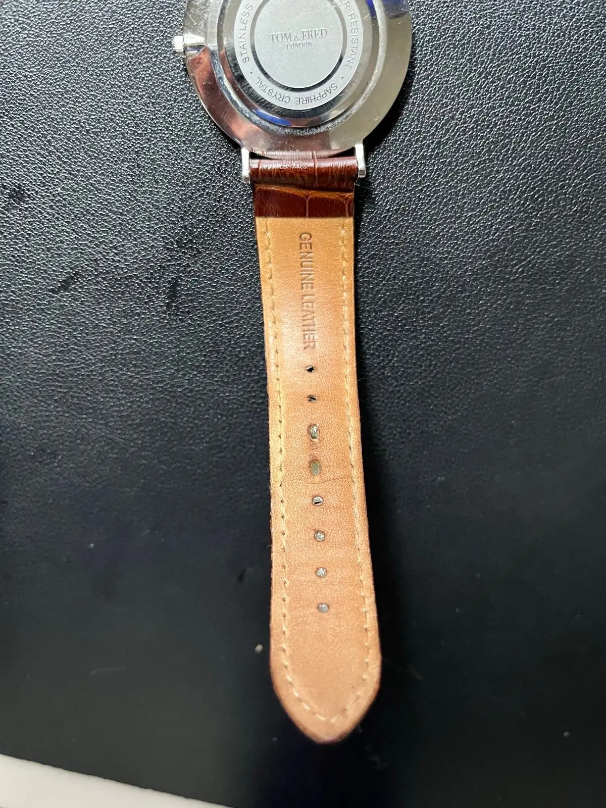 Tom & Fred London Watch Brown Leather Strap