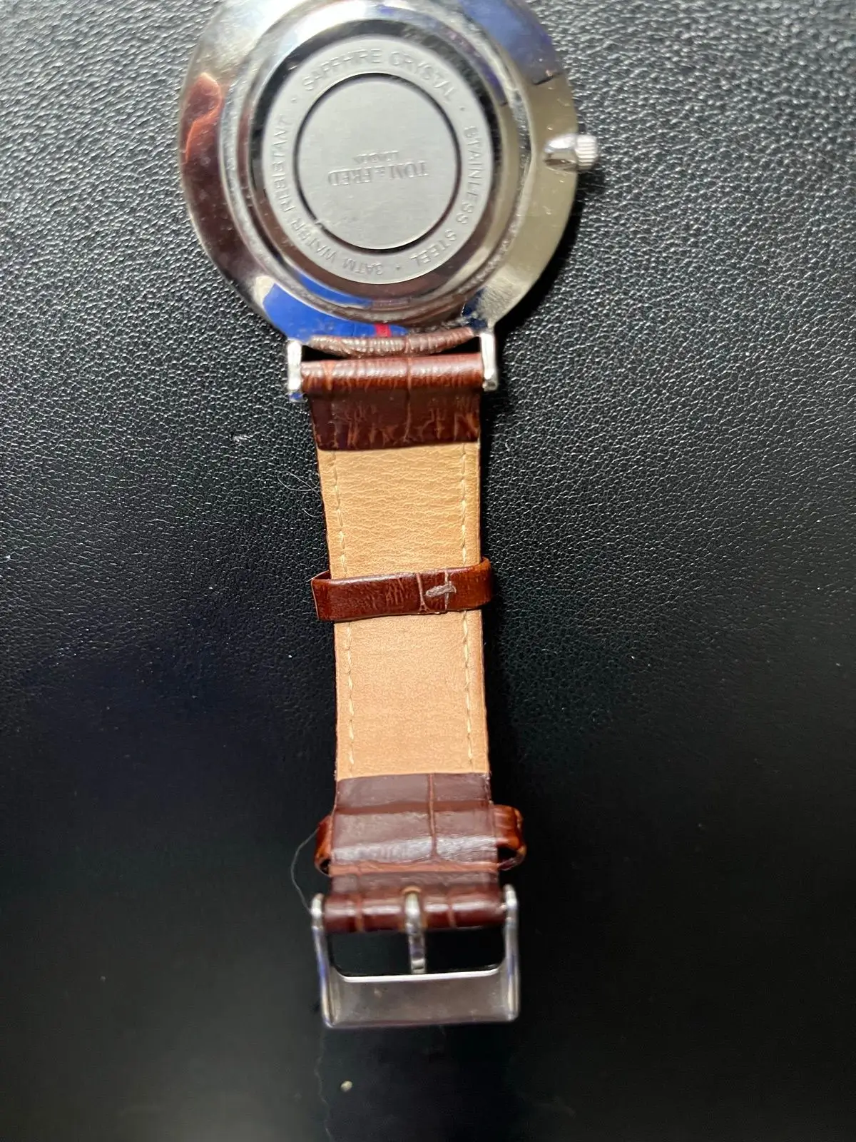 Tom & Fred London Watch Brown Leather Strap